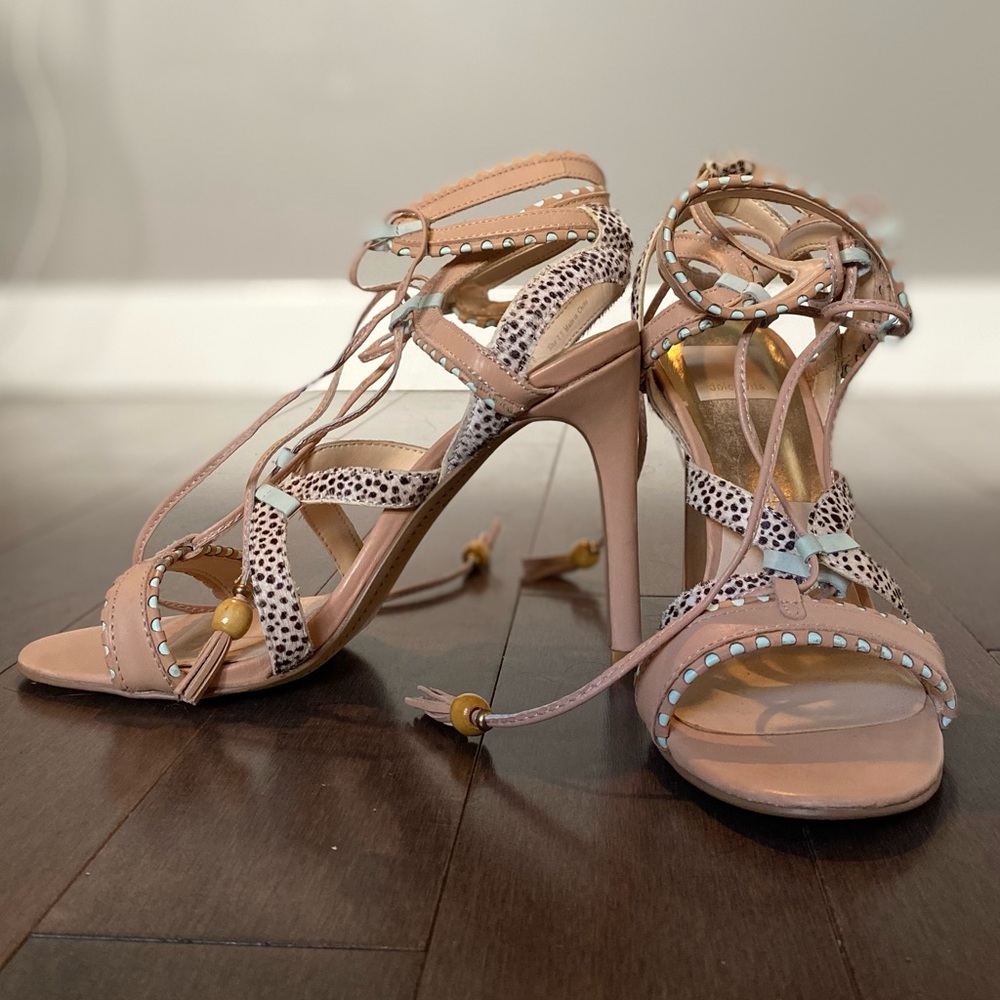 Dolce Vita strappy heels, size 7